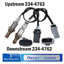 2PC Upstream+Down Oxygen Sensor For Chevrolet 2013-2015 Malibu 2014-2019 Impala