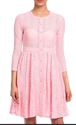 Maje Womens Roxo A-Line Dress,2 Xs 1 Pink Lace | eBay Maje Womens Roxo A-Line Dress,2 Xs 1 Pink Lace | eBay