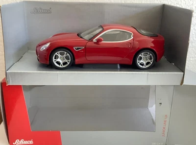 ✅Die-Cast Schuco 1:24 Alfa Romeo 8C Competizione (GU137-19KB2/1) - Bild 1 von 4