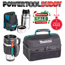 Makita Work Lunch Bag, Flask, and Thermos Kit - Tool Pouch System