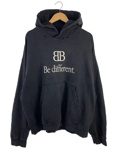 Felpa con cappuccio BALENCIAGA nera L usata