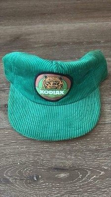 Vintage Green Kodiak Bear SnapBack Adjustable Hat