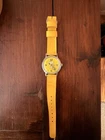 RARE Vintage | 1959s Timex Peanuts Snoopy Tennis Yellow Mystery Ball Wristwatch