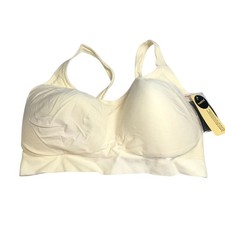 Truekind Daily Comfort Wirefree Shaper Bra with Extender Beige 4XL
