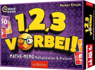 Science & Kids   1, 2, 3 ... vorbei! Mathe-Memo Multiplikation & Division