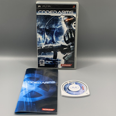 Coded Arms Sony PSP PlayStation Portable komplett mit Handbuch Konami sehr guter Zustand