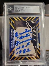 2022 Leaf Hall of Fame Cut Edition - Emile Cat Francis - Signed HOF Encased AUTO