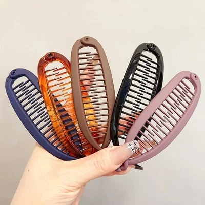 Women's Long Banana Clip Hairpin Clips Catch Ponytail Hair Accessories Girls - Image 1 of 4