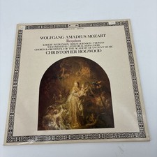 Mozart Requiem Cristopher Hogwood LP VInyl Decca Records 411712 London 1984