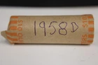 Roll of 1958 d Washington Silver Quarters 90% Silver 40 Quarters