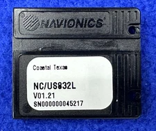 Navionics Classic Navchart NC/US832L Coastal Texas For Older Furuno, Etc.