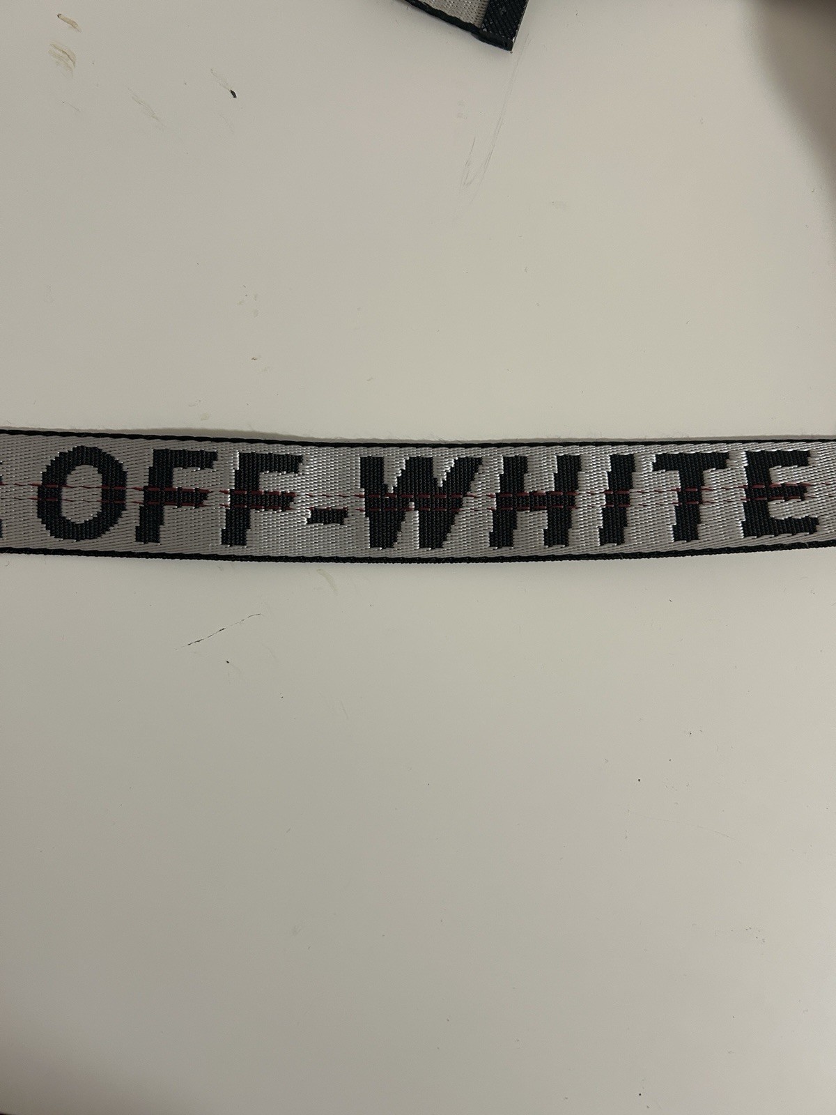 Off White Belt White Adjustable - image 3