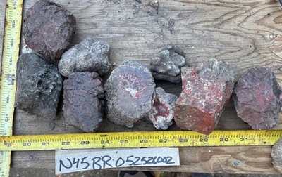 Barite pseudo morph 5 pound lot