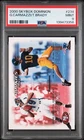 2000 SKYBOX DOMINION #234 GIOVANNI CARMAZZI/TOM BRADY ROOKIE RC PSA 9