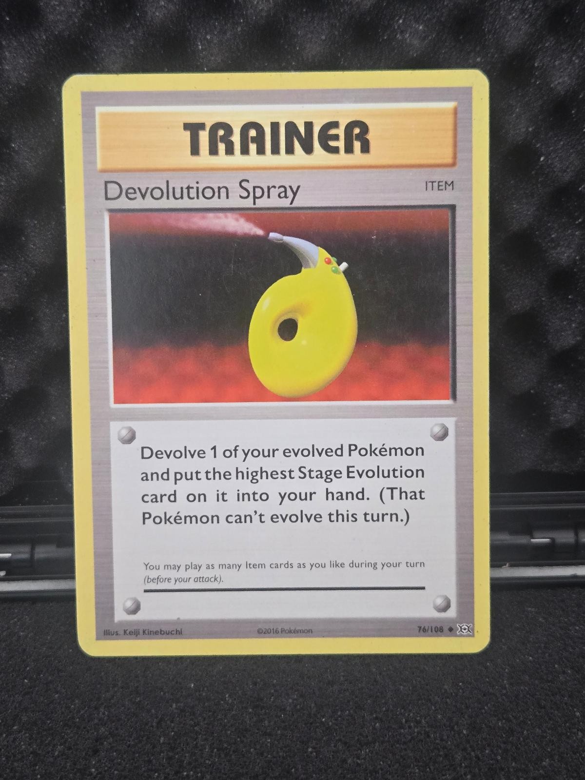 Devolution Spray 76/108 Uncommon Evolutions Pokemon Lightly Played