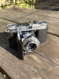 Voigtlander Vito II Folding Camera With 50mm F/3.5 Color Skoper Lens