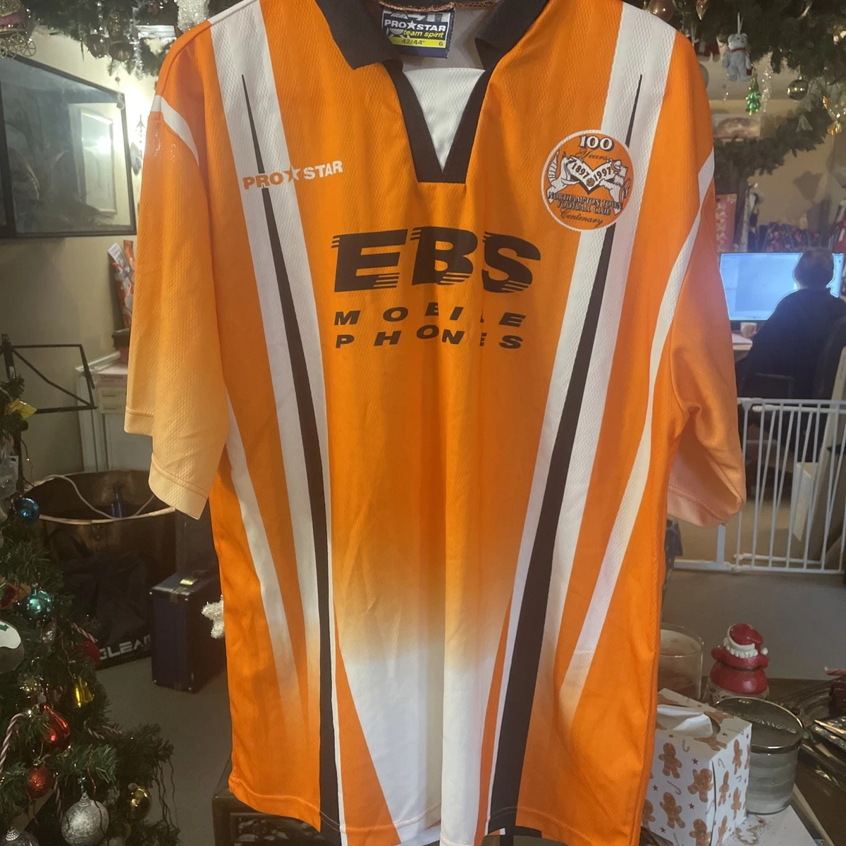 Maillot Vintage Northampton Town Away 2008-2009 - Homme Taille S - Excellent état