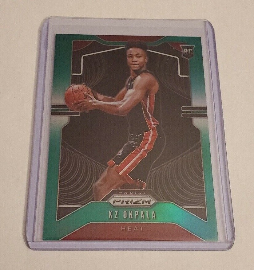 R54,959 - 2019-20 Panini Prizm Rookie Green #275 KZ Okpala Heat