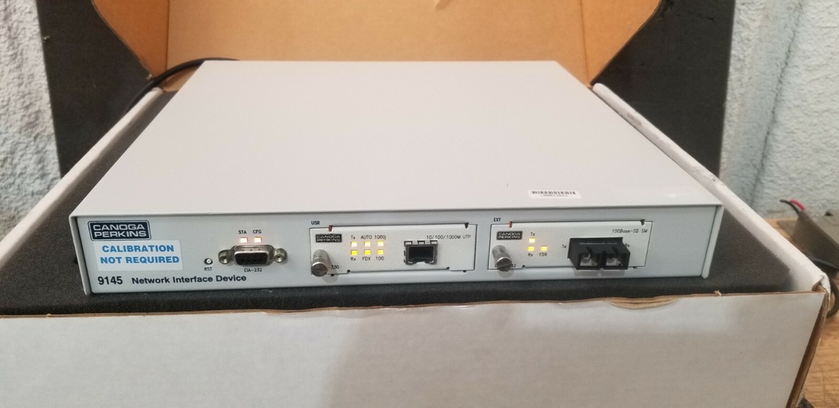 Canoga Perkins 9145-4 Network Interface Device in Original