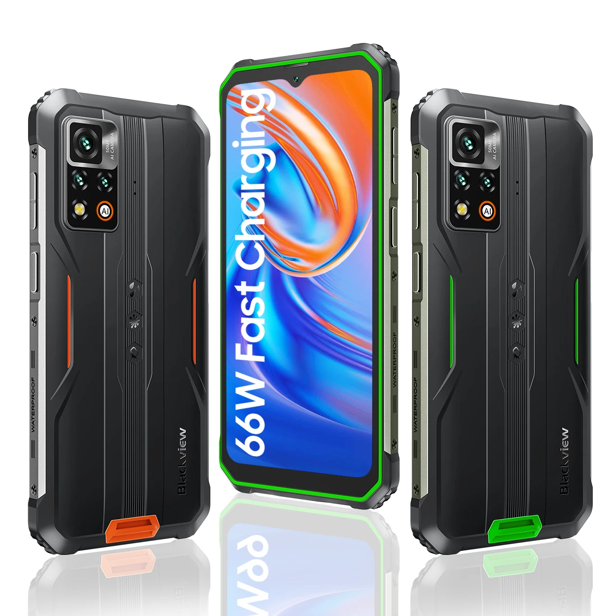 Blackview BV9200 Rugged Smartphone 14GB+256GB 66W Fast Charging