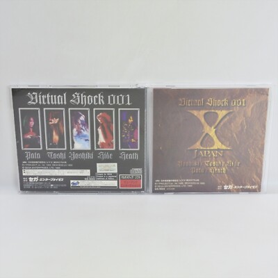 SEGA - X JAPAN Virtual Shock 001 セガサターン X JAPAN Virtual Shock 001｜セガサターン (SS)｜セガ｜レトロ