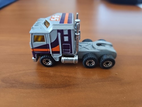 Matchbox #45 Kenworth COE Aerodyne. Grey, With Box. 1981