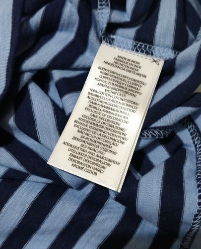 GENUINE Polo Ralph Lauren Multi Striped T Shirt Boy LG, age 14-16 - Picture 5 of 7