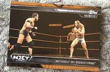 2019 Topps WWE NXT #97 Matt Riddle Def. Roderick Strong