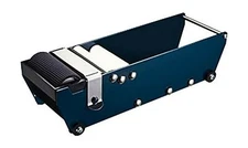 Gummed Paper Office Packaging Tape Dispenser Durable Metal Up to 3 Wide Blue