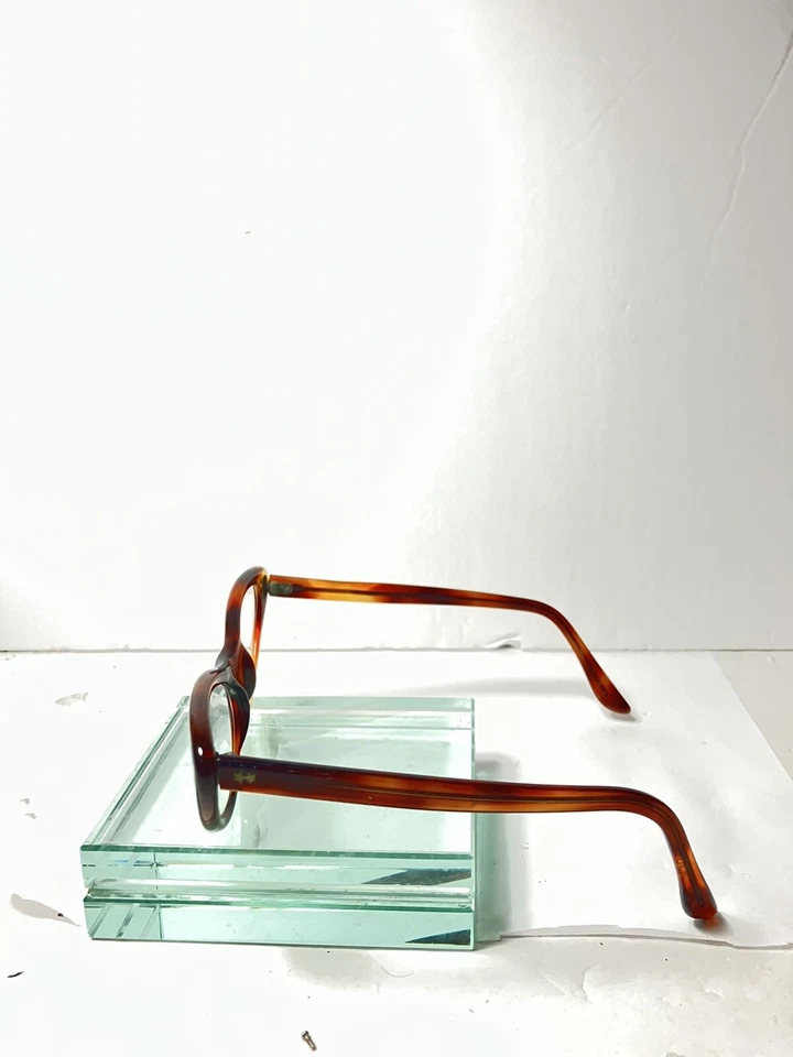 Vintage Victory U.S.A. Cateye Eyeglass Frames Brown 47-20 5 1/2”  - Image 2 of 3