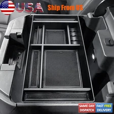 Center Console Organizer Tray Storage For Chevy Silverado 1500 GMC Sierra 