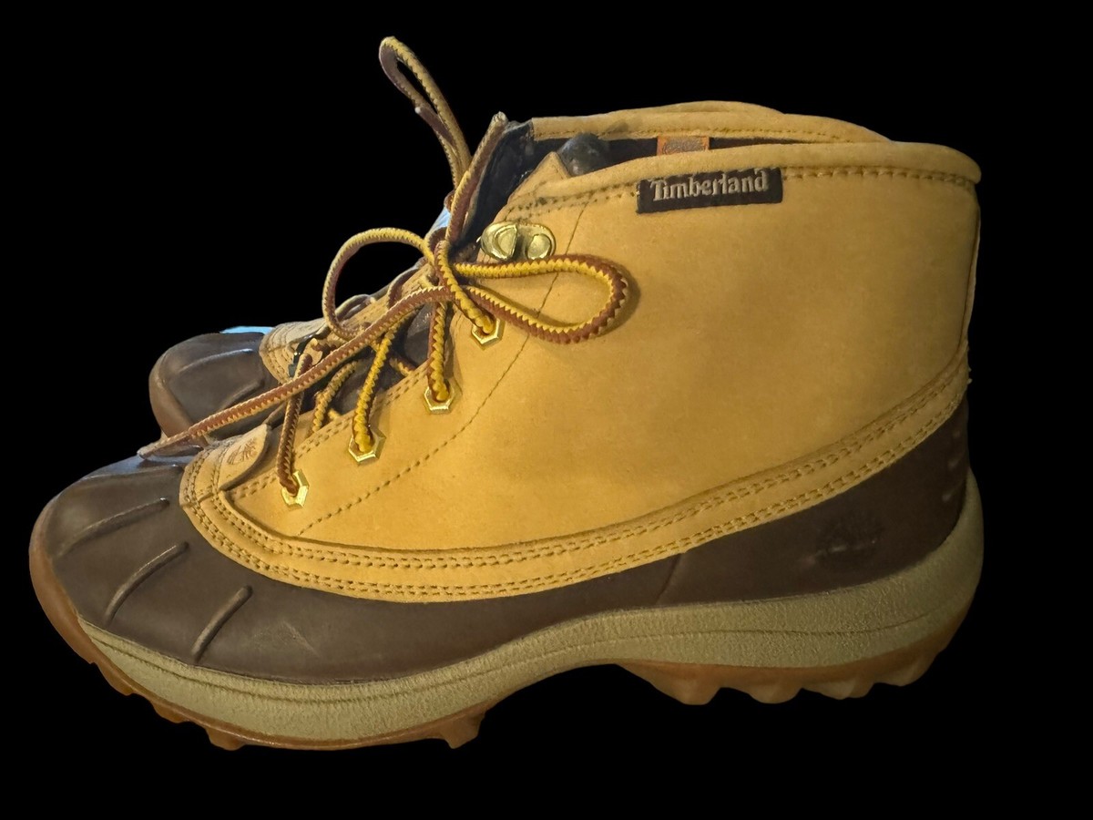 timberland duck boots waterproof sz 9 | eBay