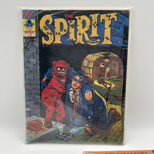 LOTTO di 5 fumetti vintage "The Spirit" di Will Eisner-#1, #2, #3, #4 & Magazine #7 VG - Foto 3 di 18
