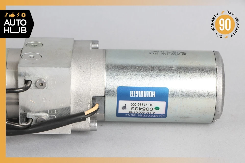 07-14 Mercedes W216 CL550 CL63 AMG Trunk Lid Lift Hydraulic Pump Motor OEM - Image 3 of 4