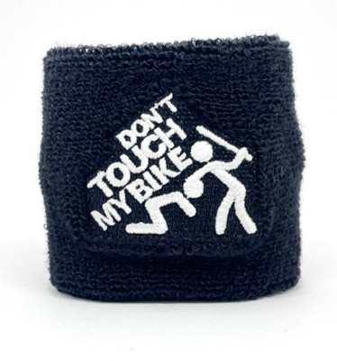 Überzieher Bremsflüssigkeitsbehälter Socke DON'T TOUCH MY BIKE Schweißarmband