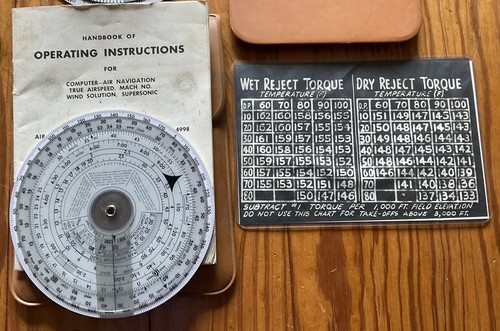 Set Of 9 Dead Reckoning Air Navigation Computers Air Force, Navy, Felsenthal Etc - Picture 6 of 13