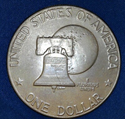 1976-D Eisenhower Dollar Type II, DDR errors, Thin Obverse