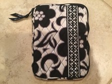 Vera Bradley E-Reader Sleeve Mini iPad Cover Case - NIGHT  DAY Pattern - EUC