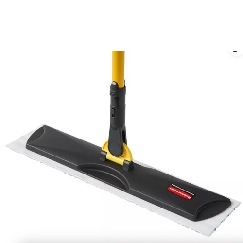 50 New Rubbermaid Commercial Hygen 18" Disposable Mop Pads Microfiber 1822352