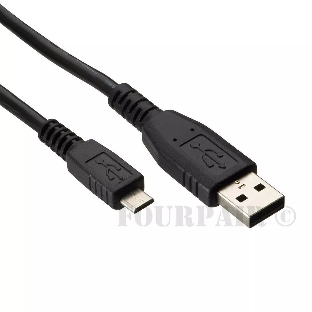 6FT USB 2.0 A Male to Micro B Male 5-pin Data Sync Charger Charging Cable  Cord