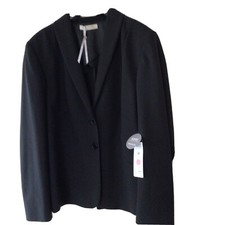 Betty Barclay Size 22 Long Sleeved Jacket With Button Front Black £40 Fully Line