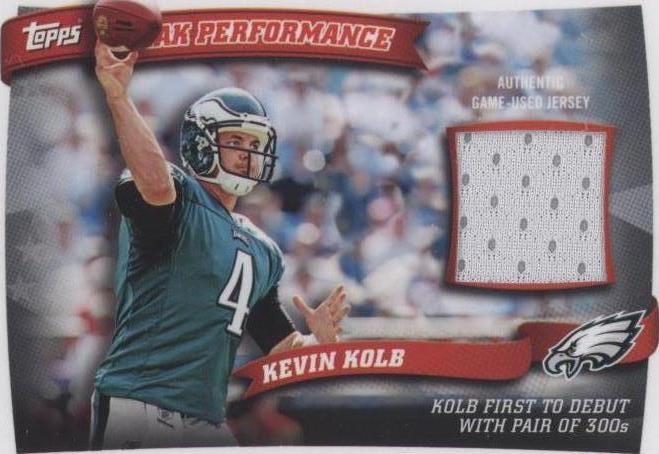 2010 Topps Kevin Kolb #PPR-KK - 1 of 2