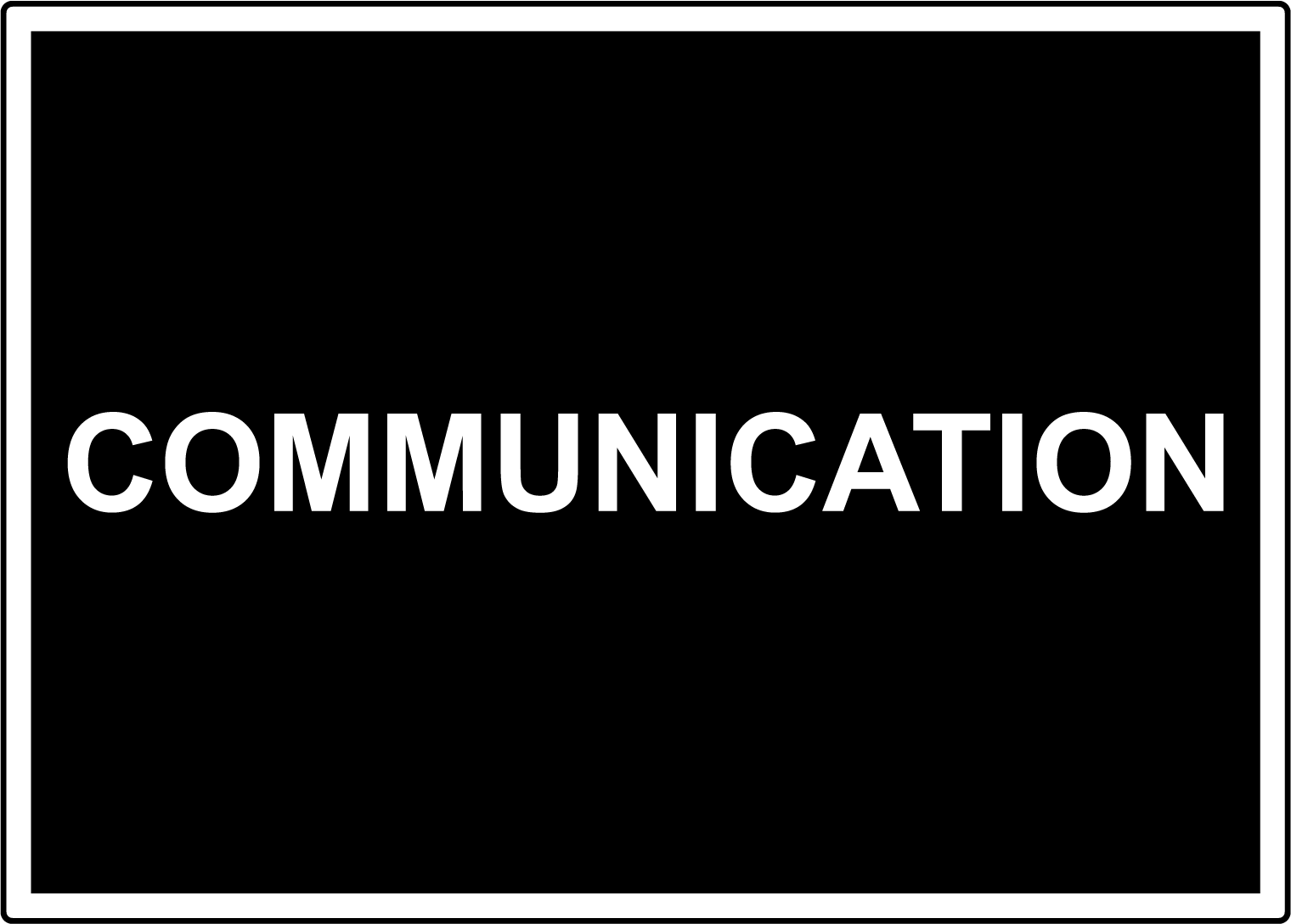 Durable Laminated Vinyl Decal Sticker for Clear Communication
