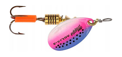 Mepps Agila Fluo - Esca Da Pesca Rotante Super Luminosa Arancione - Foto 14