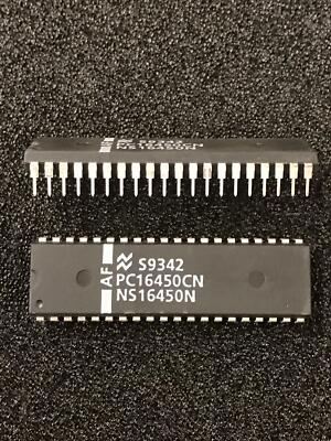 PC16450CN / NS16450N - Universal Asynchronous Receiver/Transmitter - DIP40 - NSC