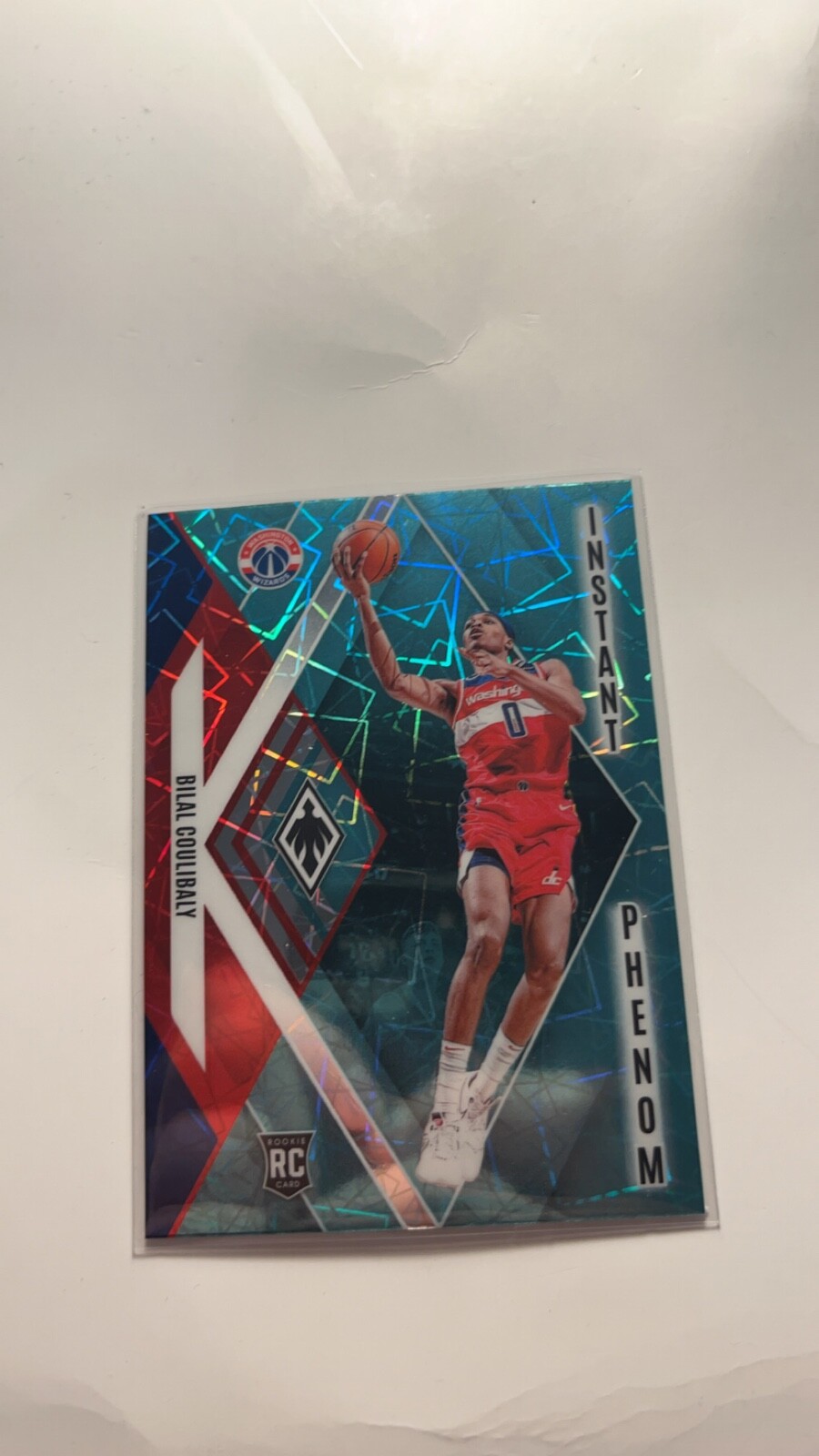 2023-24 Panini Phoenix - Instant Phenom Teal Lazer #15 Bilal Coulibaly (RC)