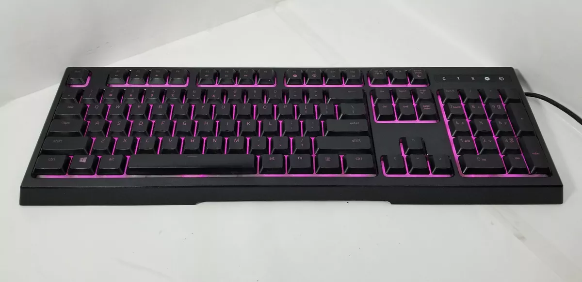 Razer Ornata Chroma RZ03-0204 USB Illuminated Gaming Keyboard - Tested Excellent