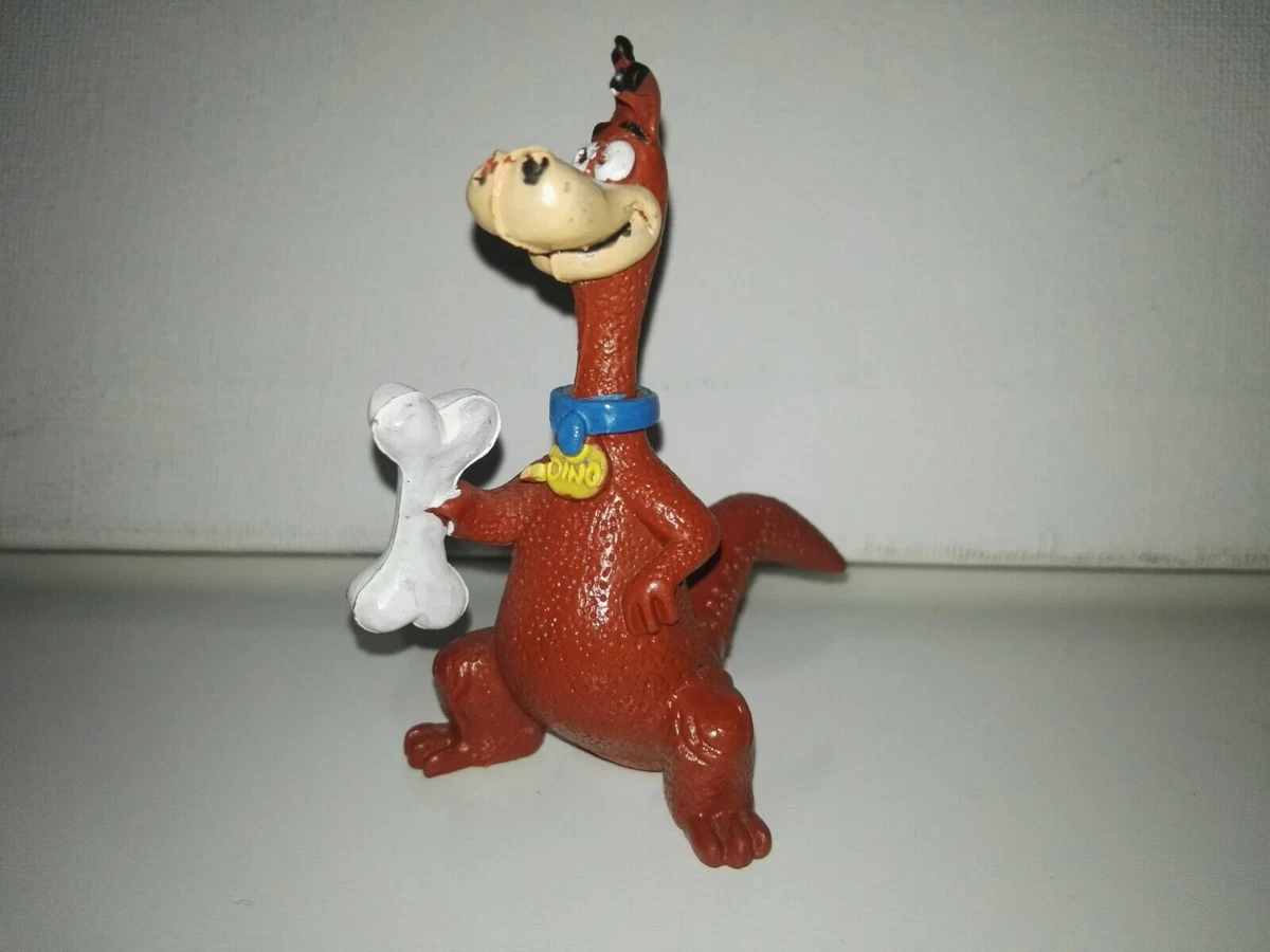 Dino figure"The Flintstones"pvc/rubber Comics Spain 1989,H.Barbera/Very rare
