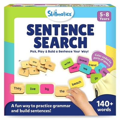Educational Board Game - Sentence Search, Learning Toy for Kids, Sentence Bui...