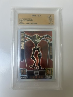 Star Wars Force Attax Series 2 General Grievous L3 LE GSG 9.0